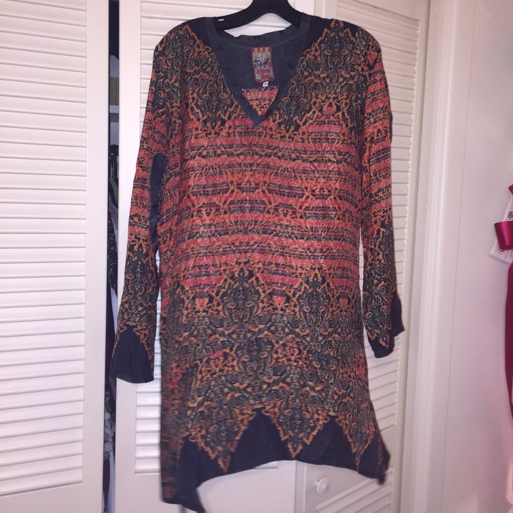 Johnny Was tunic - Picture 3 of 5